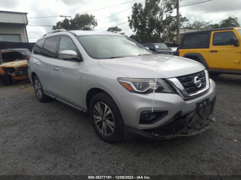 2018 Nissan Pathfinder Sl VIN: 5N1DR2MM2JC611143 Lot: 38277191