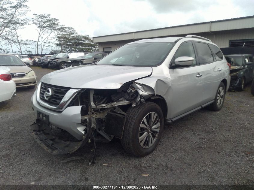 2018 Nissan Pathfinder Sl VIN: 5N1DR2MM2JC611143 Lot: 38277191