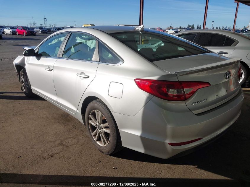 2015 Hyundai Sonata 2.4L Se VIN: 5NPE24AF3FH067214 Lot: 38277290