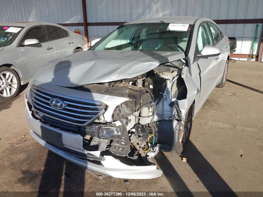 2015 Hyundai Sonata 2.4L Se VIN: 5NPE24AF3FH067214 Lot: 38277290