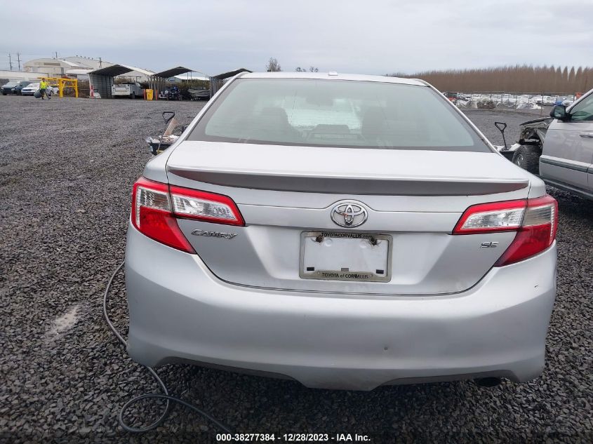 2012 Toyota Camry Se VIN: 4T1BF1FK2CU135981 Lot: 38277384