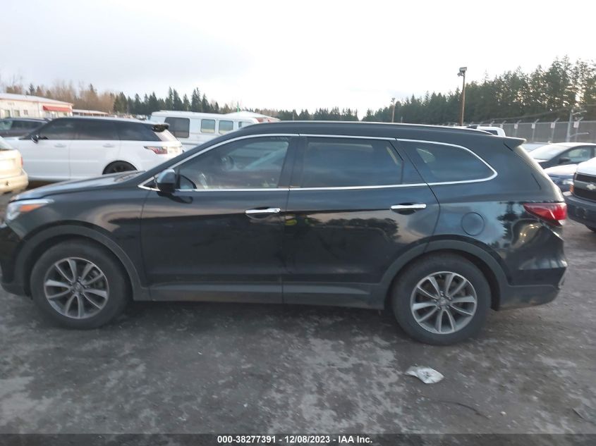 2017 Hyundai Santa Fe Se VIN: KM8SMDHF1HU225380 Lot: 38277391