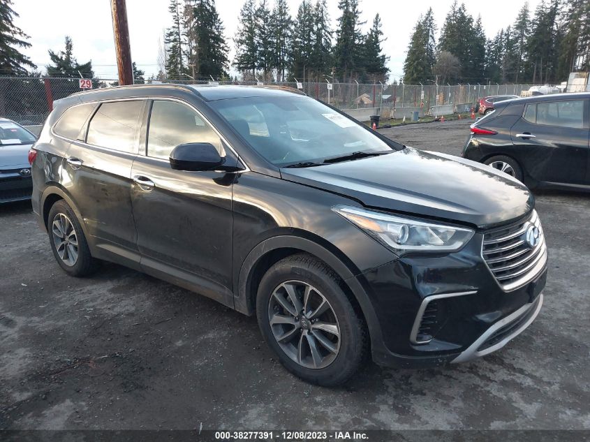 2017 Hyundai Santa Fe Se VIN: KM8SMDHF1HU225380 Lot: 38277391