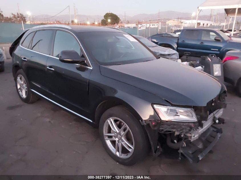 2016 Audi Q5 2.0T Premium VIN: WA1L2AFPXGA130500 Lot: 38277397