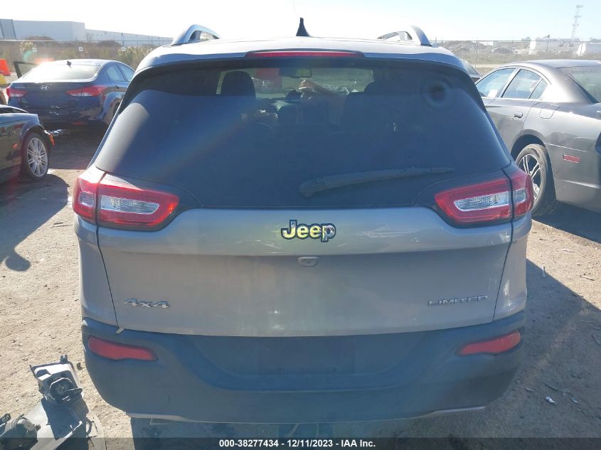 2016 Jeep Cherokee Limited VIN: 1C4PJMDB5GW182039 Lot: 38277434