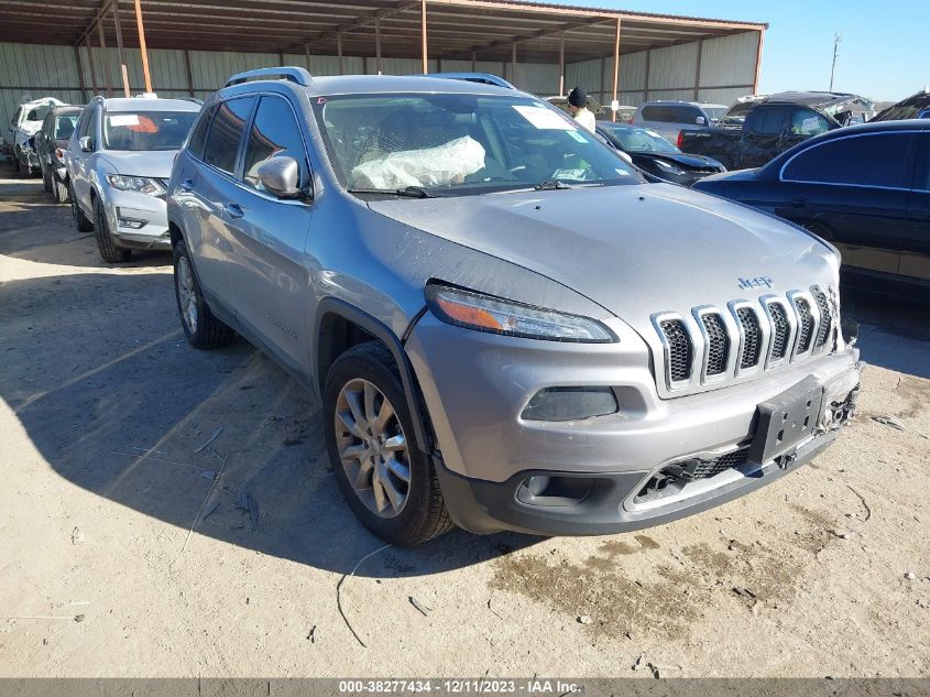 2016 Jeep Cherokee Limited VIN: 1C4PJMDB5GW182039 Lot: 38277434