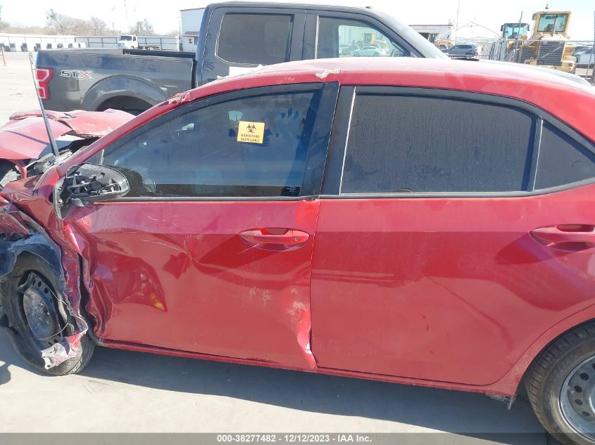 2017 Toyota Corolla Le VIN: 5YFBURHE5HP657721 Lot: 38277482