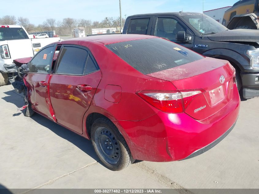 2017 Toyota Corolla Le VIN: 5YFBURHE5HP657721 Lot: 38277482