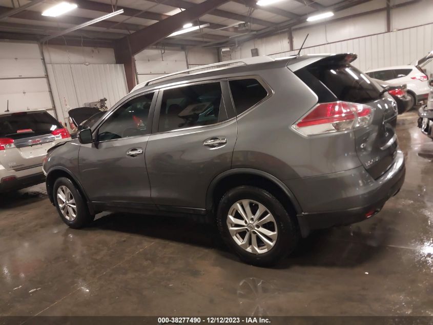 2015 Nissan Rogue Sv VIN: 5N1AT2MV1FC925161 Lot: 38277490