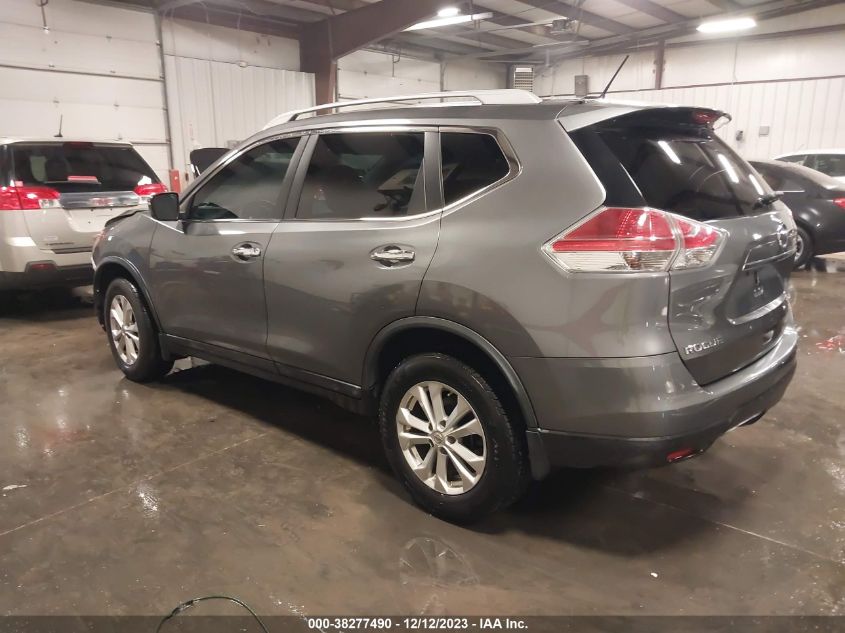 2015 Nissan Rogue Sv VIN: 5N1AT2MV1FC925161 Lot: 38277490