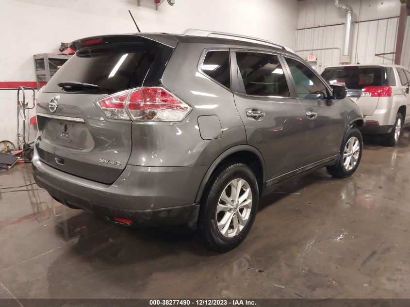 2015 Nissan Rogue Sv VIN: 5N1AT2MV1FC925161 Lot: 38277490