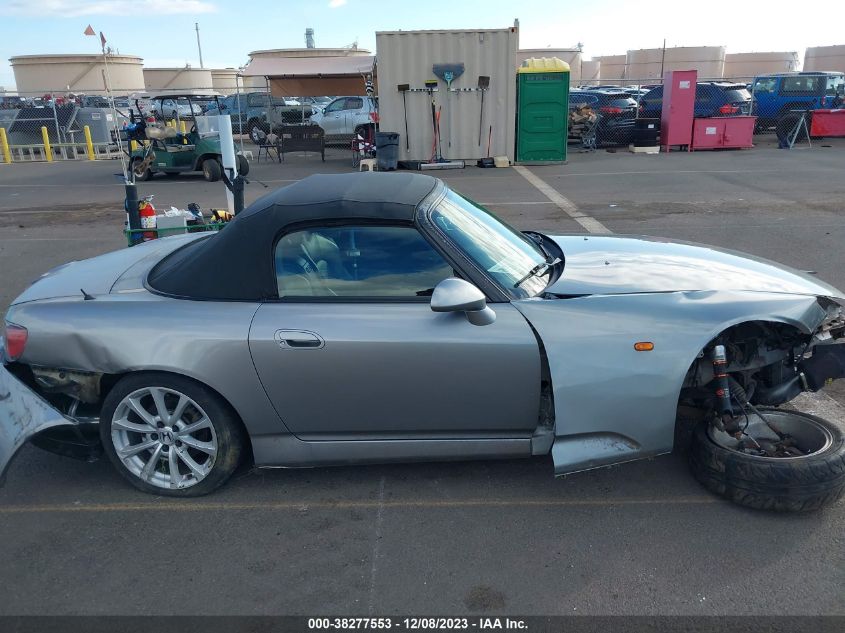 JHMAP11431T009586 2001 Honda S2000