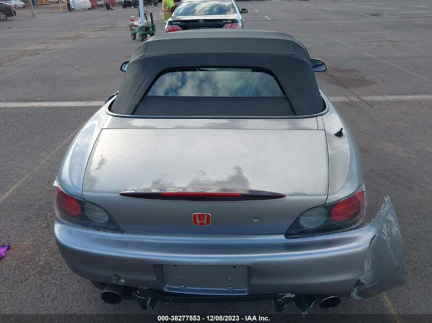 2001 Honda S2000 VIN: JHMAP11431T009586 Lot: 38277553