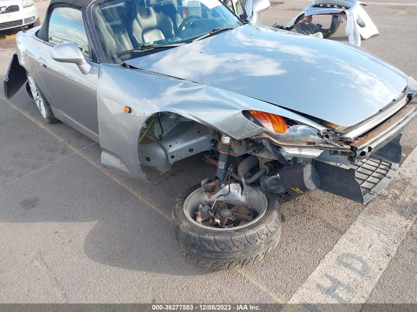 2001 Honda S2000 VIN: JHMAP11431T009586 Lot: 38277553