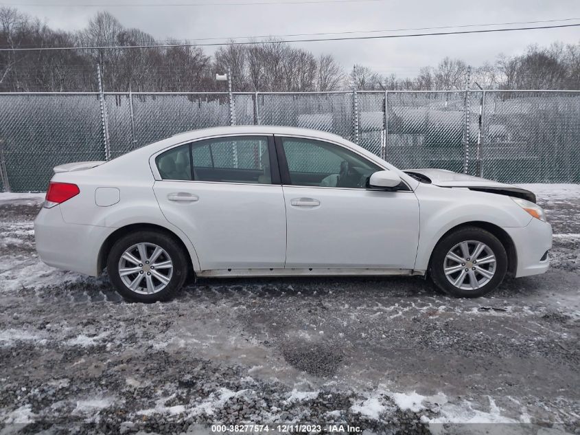 2012 Subaru Legacy 2.5I VIN: 4S3BMBA65C3030786 Lot: 38277574