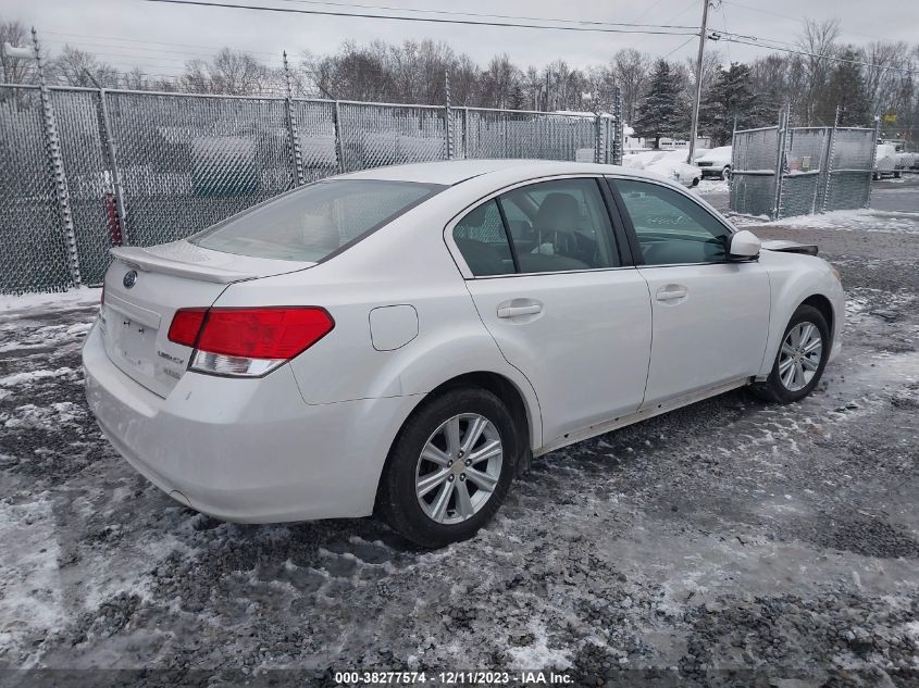 2012 Subaru Legacy 2.5I VIN: 4S3BMBA65C3030786 Lot: 38277574