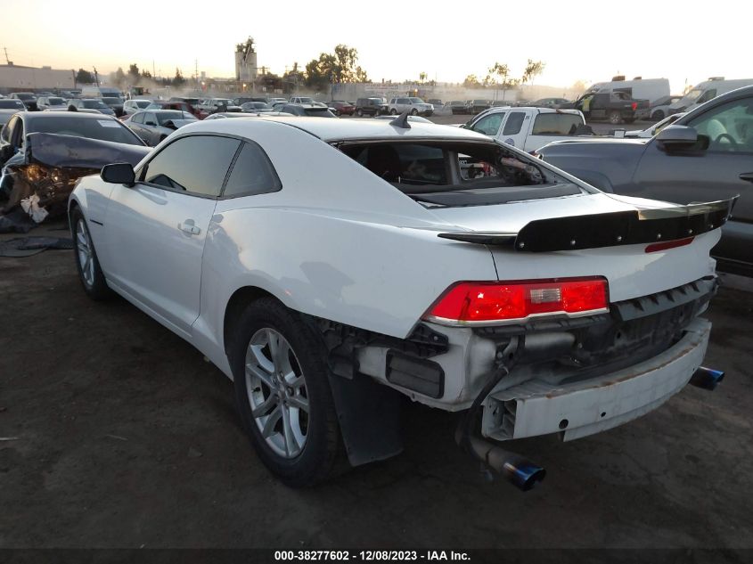 2015 Chevrolet Camaro Ls VIN: 2G1FB1E33F9136403 Lot: 38277602