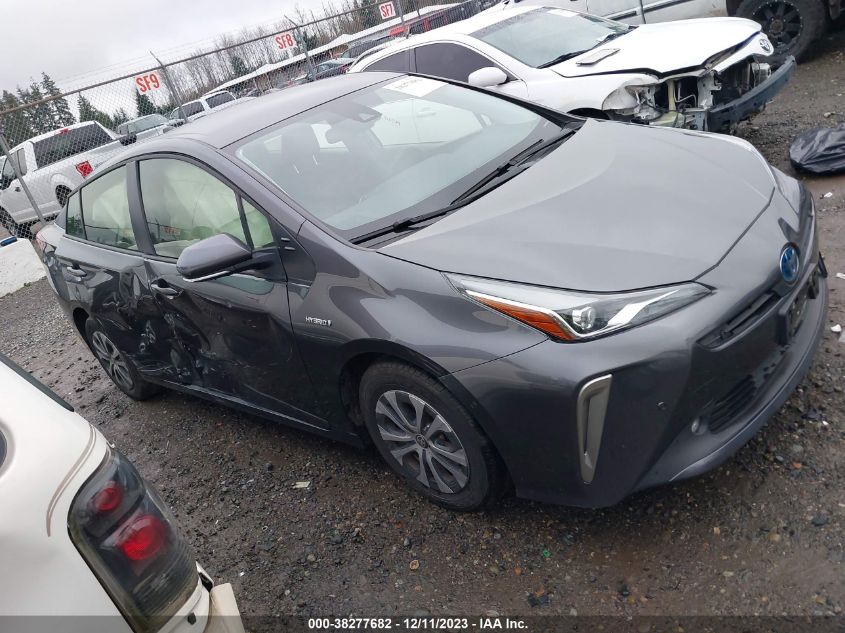 2022 Toyota Prius Le Awd-E VIN: JTDL9MFU4N3031780 Lot: 38277682