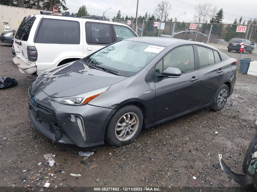 2022 Toyota Prius Le Awd-E VIN: JTDL9MFU4N3031780 Lot: 38277682