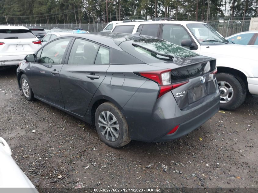 2022 Toyota Prius Le Awd-E VIN: JTDL9MFU4N3031780 Lot: 38277682