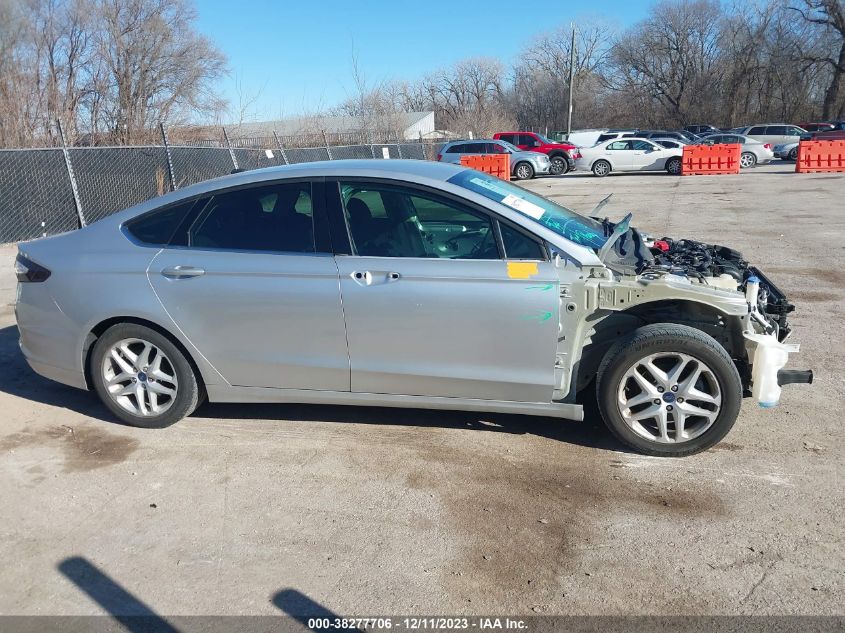 2016 Ford Fusion Se VIN: 3FA6P0H71GR267994 Lot: 38277706