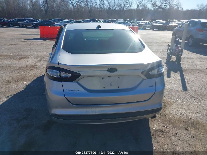 2016 Ford Fusion Se VIN: 3FA6P0H71GR267994 Lot: 38277706