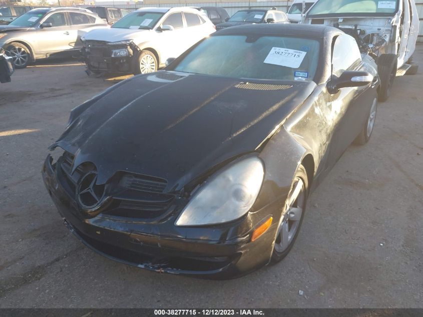 WDBWK54F97F152266 2007 Mercedes-Benz Slk-Class 3.0L