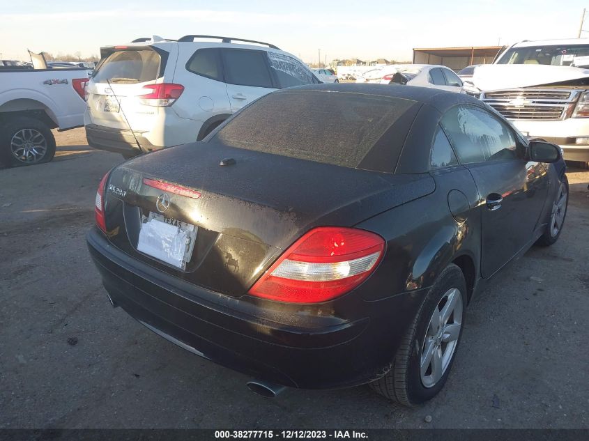 WDBWK54F97F152266 2007 Mercedes-Benz Slk-Class 3.0L