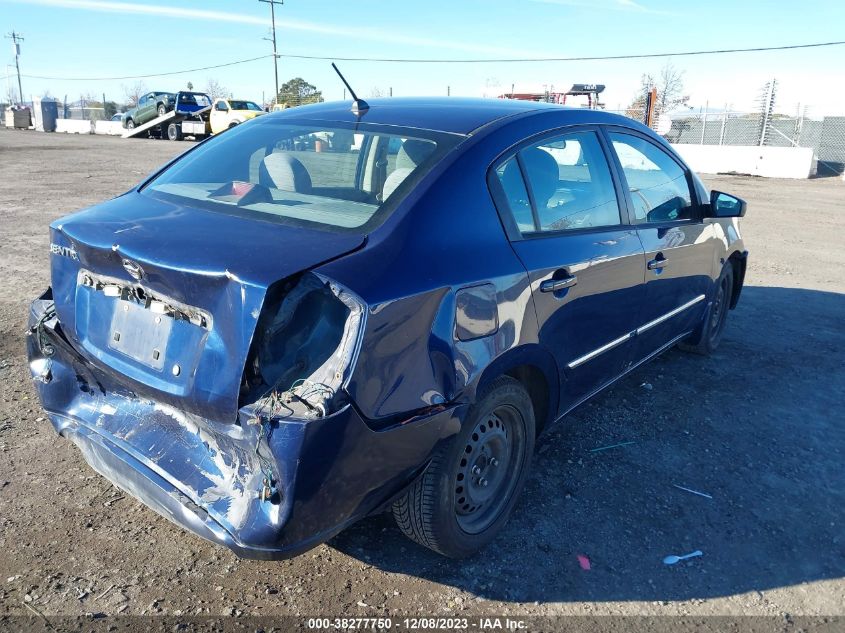 2010 Nissan Sentra 2.0S VIN: 3N1AB6AP5AL637440 Lot: 38277750