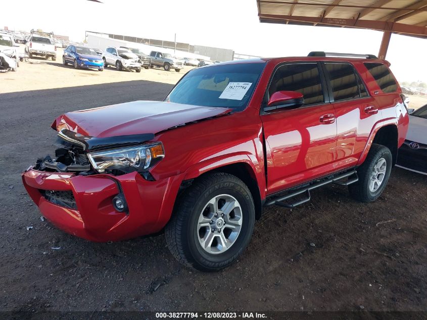 2022 Toyota 4Runner Sr5 VIN: JTEEU5JR8N5273231 Lot: 38277794