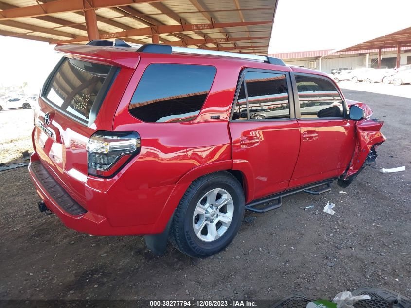 2022 Toyota 4Runner Sr5 VIN: JTEEU5JR8N5273231 Lot: 38277794