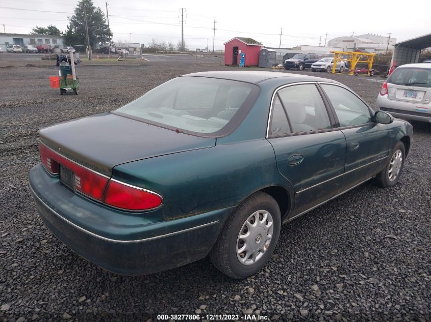 2000 Buick Century Custom VIN: 2G4WS52J9Y1231594 Lot: 38277806