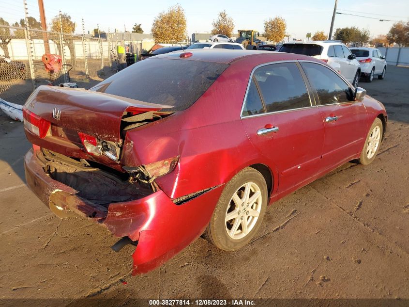 2004 Honda Accord Sdn Ex VIN: 1HGCM66554A090111 Lot: 38277814