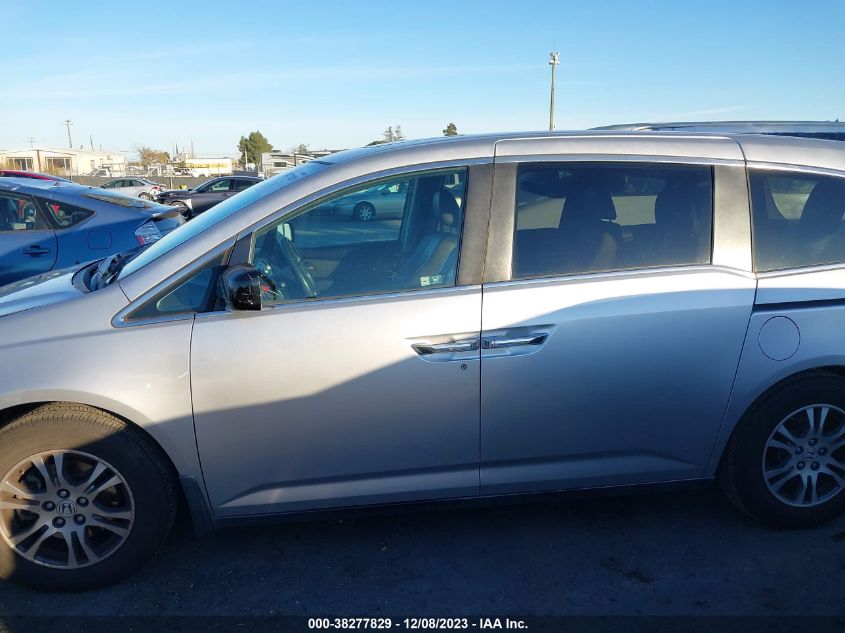 2011 Honda Odyssey Ex-L VIN: 5FNRL5H65BB073082 Lot: 38277829