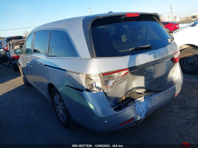 2011 Honda Odyssey Ex-L VIN: 5FNRL5H65BB073082 Lot: 38277829