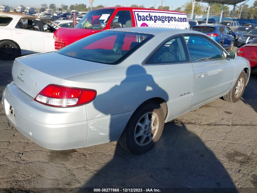 1999 Toyota Camry Solara Sle VIN: 2T1CF22P2XC142965 Lot: 38277865
