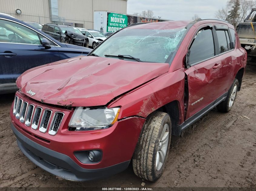 2012 Jeep Compass Sport VIN: 1C4NJDAB1CD524376 Lot: 38277880