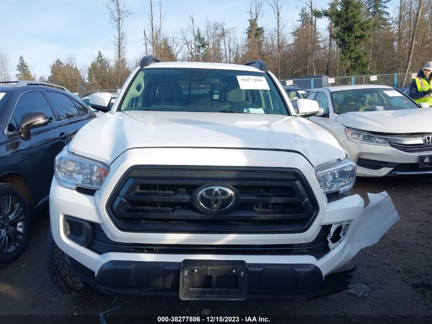 2022 Toyota Tacoma 4Wd Sr VIN: 3TMCZ5AN9NM530238 Lot: 38277886