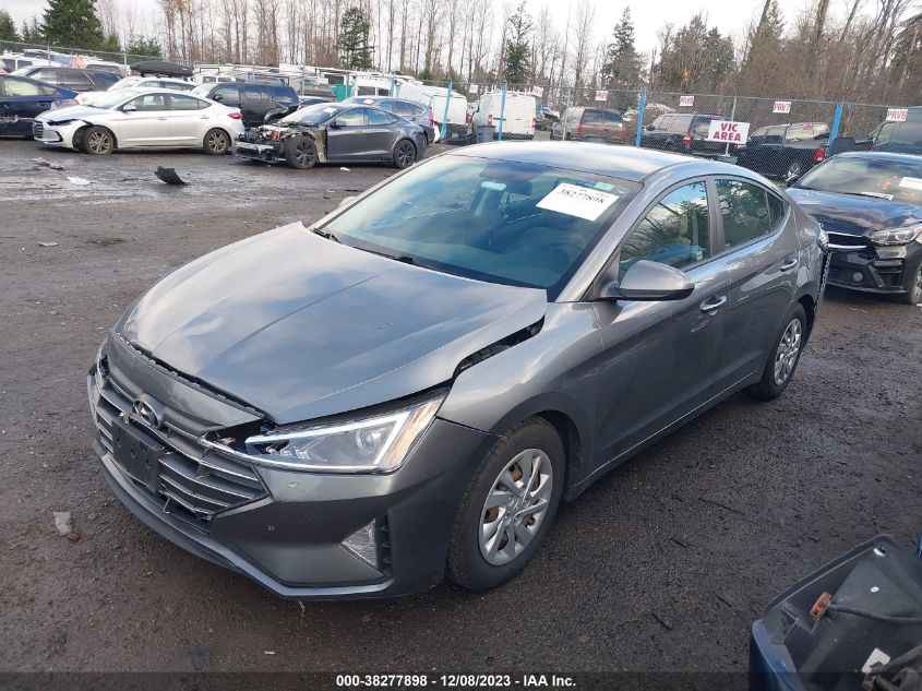 2019 Hyundai Elantra Se VIN: 5NPD74LF7KH494366 Lot: 38277898