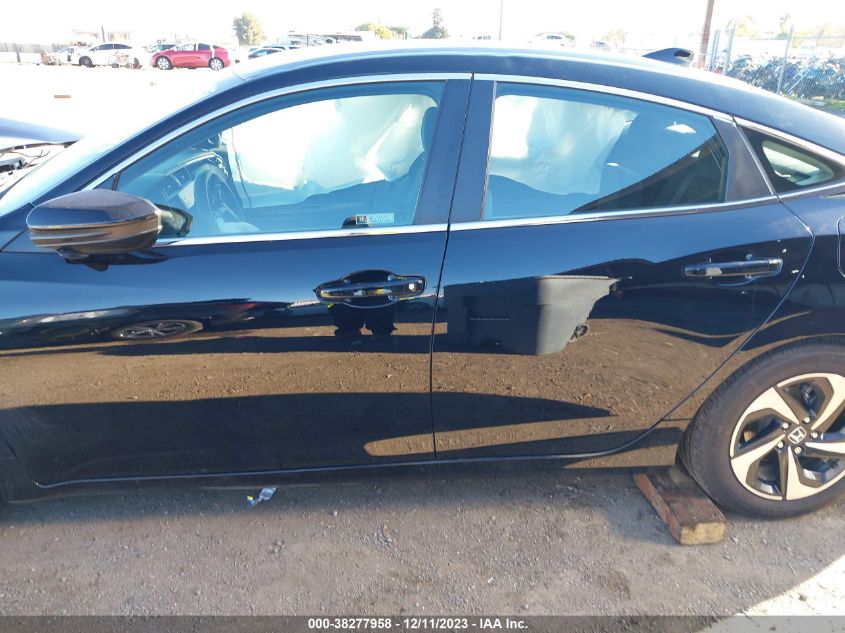 2022 Honda Insight Ex VIN: 19XZE4F54NE010595 Lot: 38277958