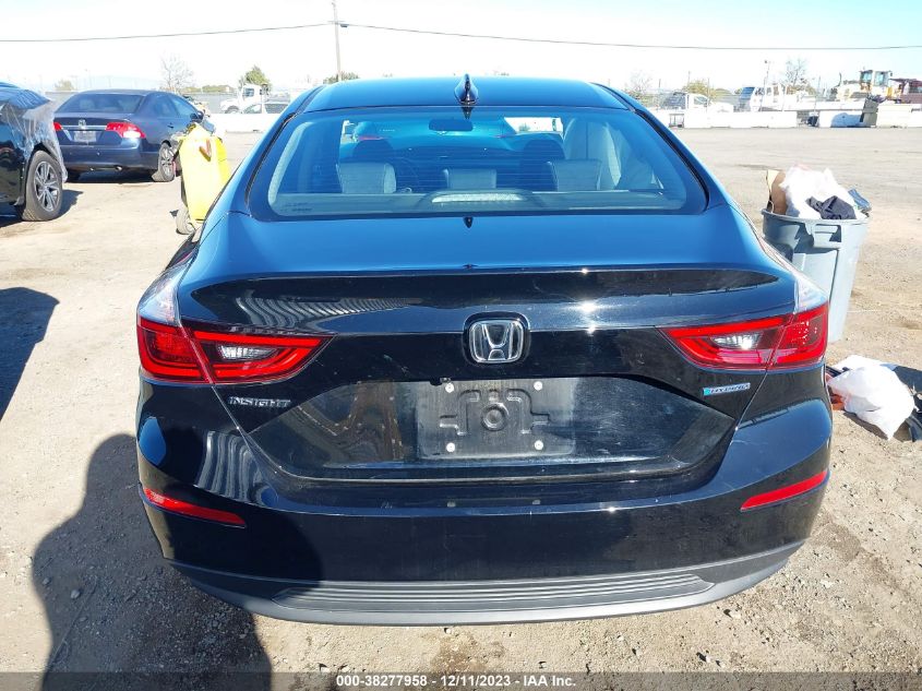 2022 Honda Insight Ex VIN: 19XZE4F54NE010595 Lot: 38277958