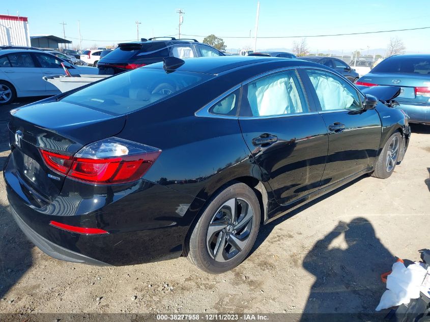 2022 Honda Insight Ex VIN: 19XZE4F54NE010595 Lot: 38277958