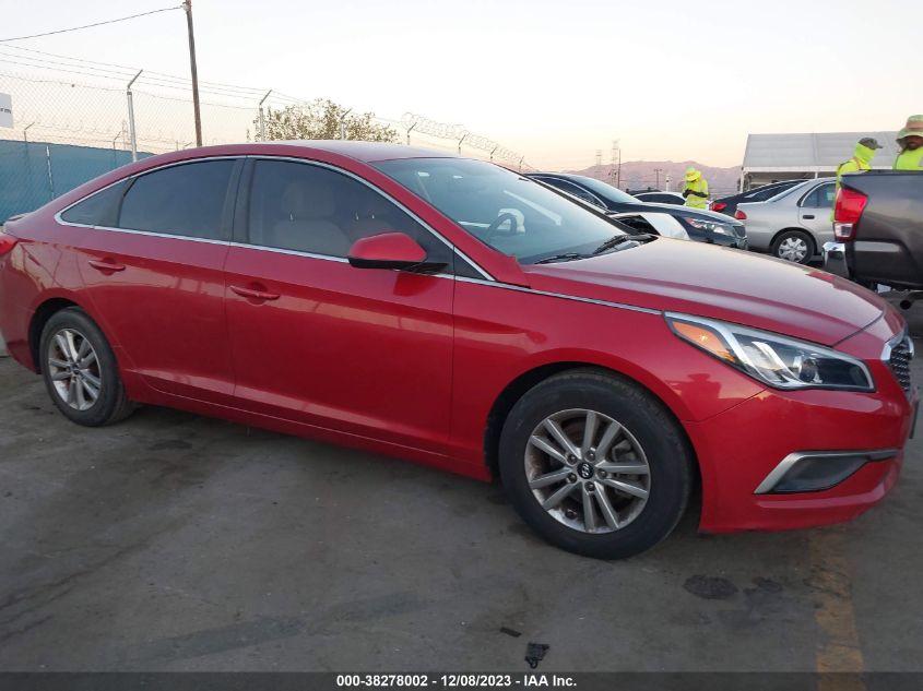 2017 Hyundai Sonata 2.4L VIN: 5NPE24AF6HH564695 Lot: 38278002