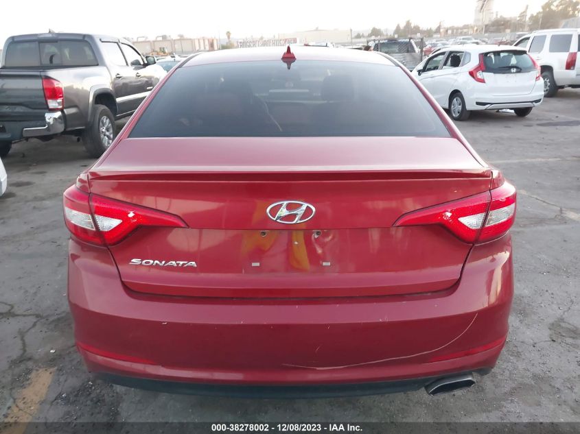 2017 Hyundai Sonata 2.4L VIN: 5NPE24AF6HH564695 Lot: 38278002