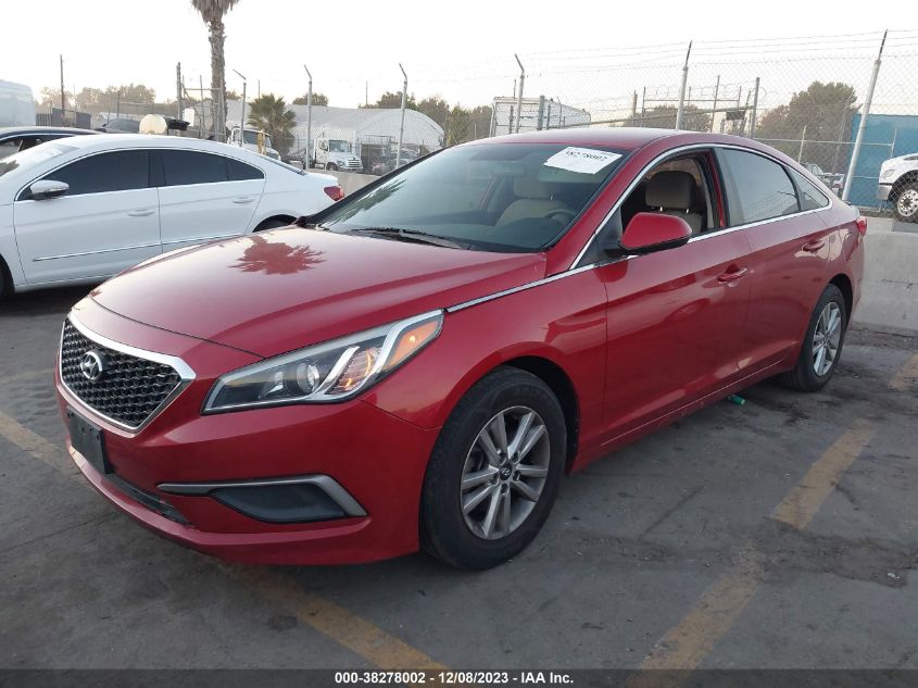 2017 Hyundai Sonata 2.4L VIN: 5NPE24AF6HH564695 Lot: 38278002