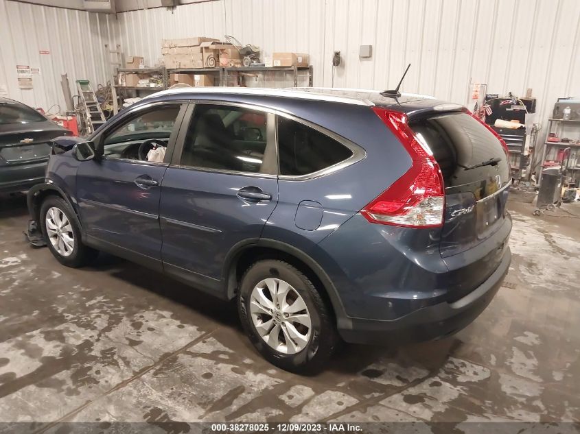 2013 Honda Cr-V Ex-L VIN: 2HKRM4H72DH646170 Lot: 38278025