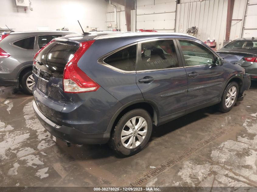 2013 Honda Cr-V Ex-L VIN: 2HKRM4H72DH646170 Lot: 38278025