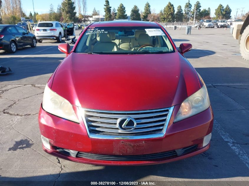 2012 Lexus Es 350 VIN: JTHBK1EG5C2482521 Lot: 40326709