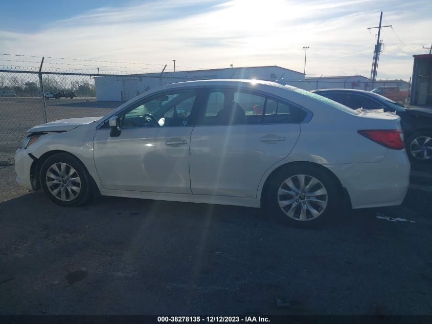 2016 Subaru Legacy 2.5I Premium VIN: 4S3BNBC62G3026145 Lot: 38278135