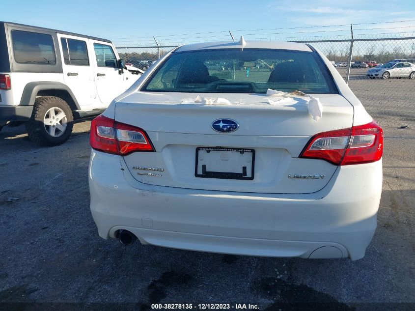 2016 Subaru Legacy 2.5I Premium VIN: 4S3BNBC62G3026145 Lot: 38278135